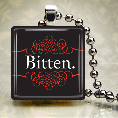 Bitten Vampire Scrabble Pendants Bitten Vampire Scrabble Pendants