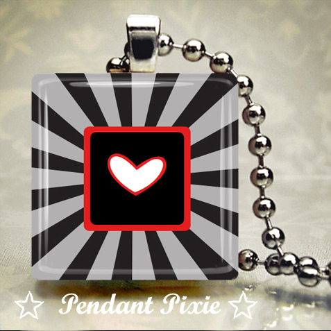 Love Love Love Heart Srabble Pendants Love Love Love Heart Srabble Pendants