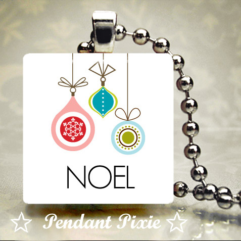 Noel Christmas Baubles Pendant Noel Christmas Baubles Pendant