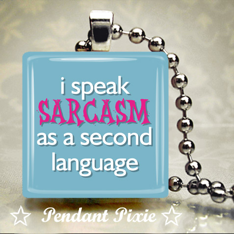 I Speak Sarcasm as a Second Language I Speak Sarcasm as a Second Language