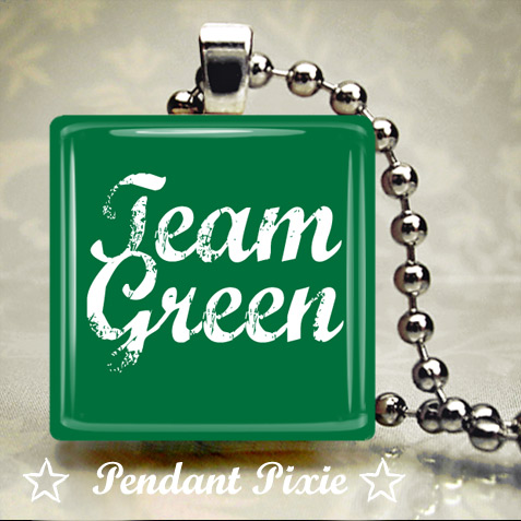 Eco Team Green Srcabble Pendant Eco Team Green Srcabble Pendant